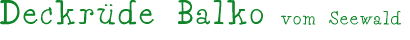 Deckr�de Balko vom Seewald